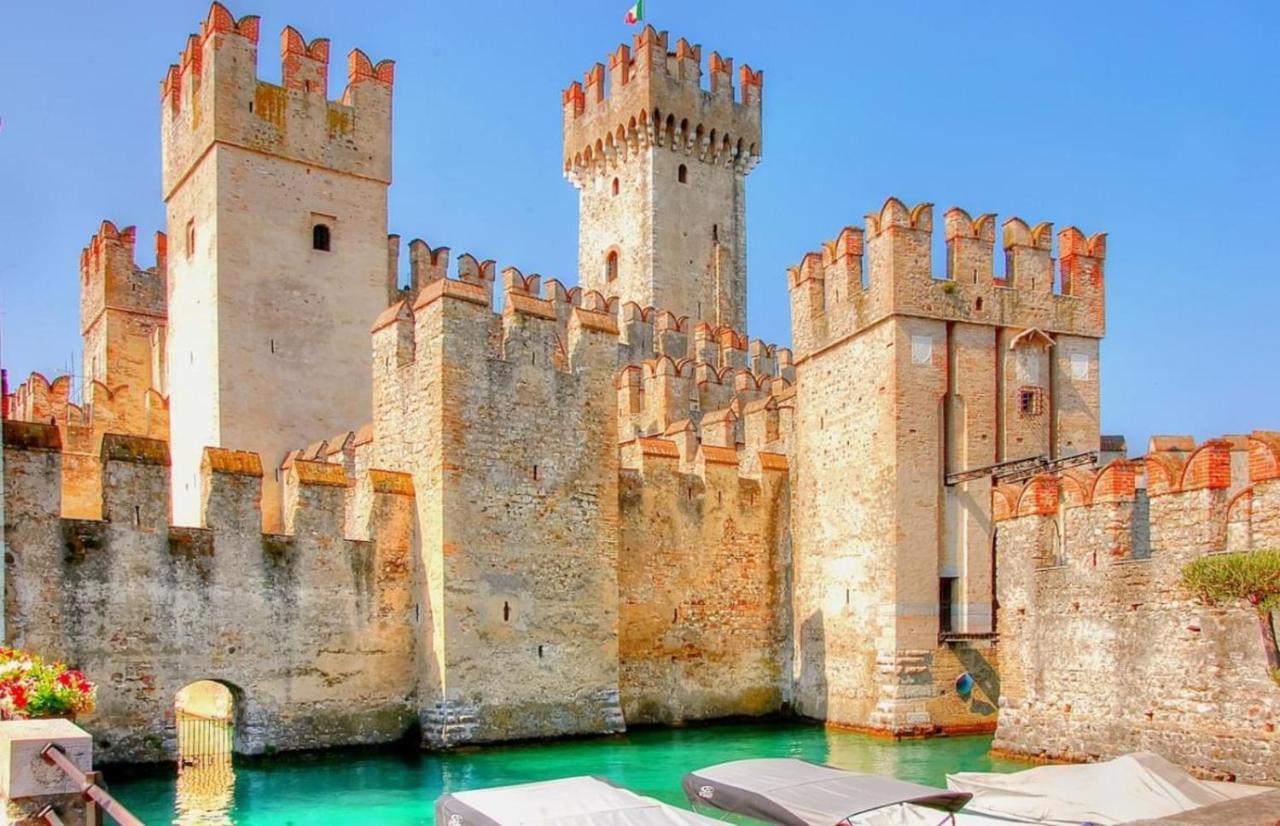 Ossidiana Apartment - Vista Lago - Centrico Sirmione Dış mekan fotoğraf