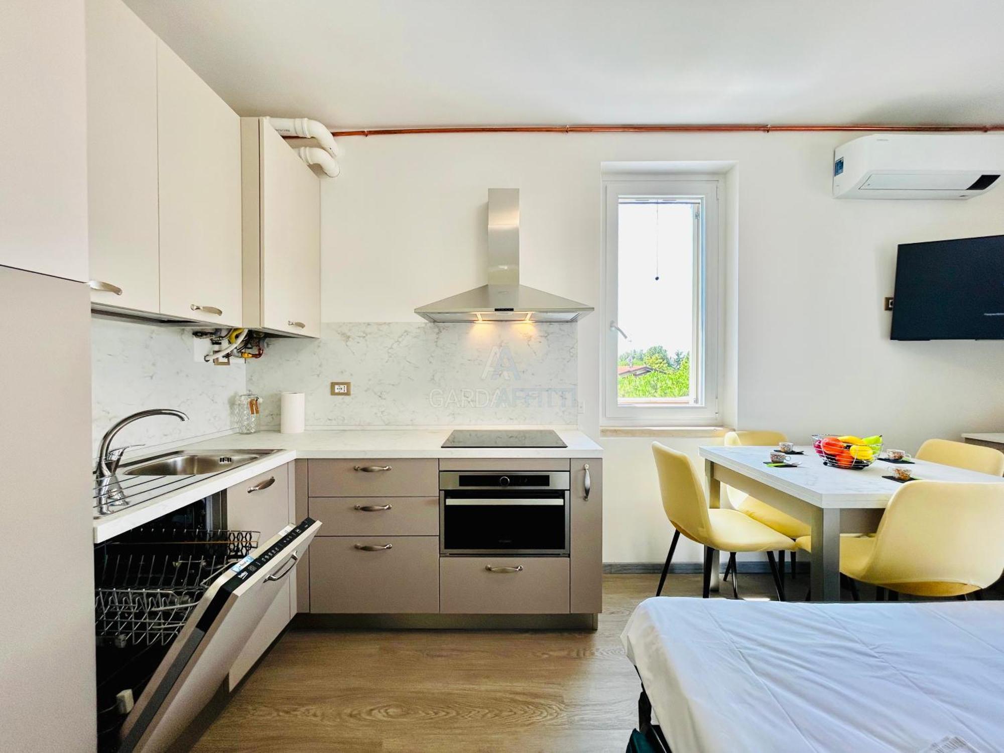 Ossidiana Apartment - Vista Lago - Centrico Sirmione Dış mekan fotoğraf