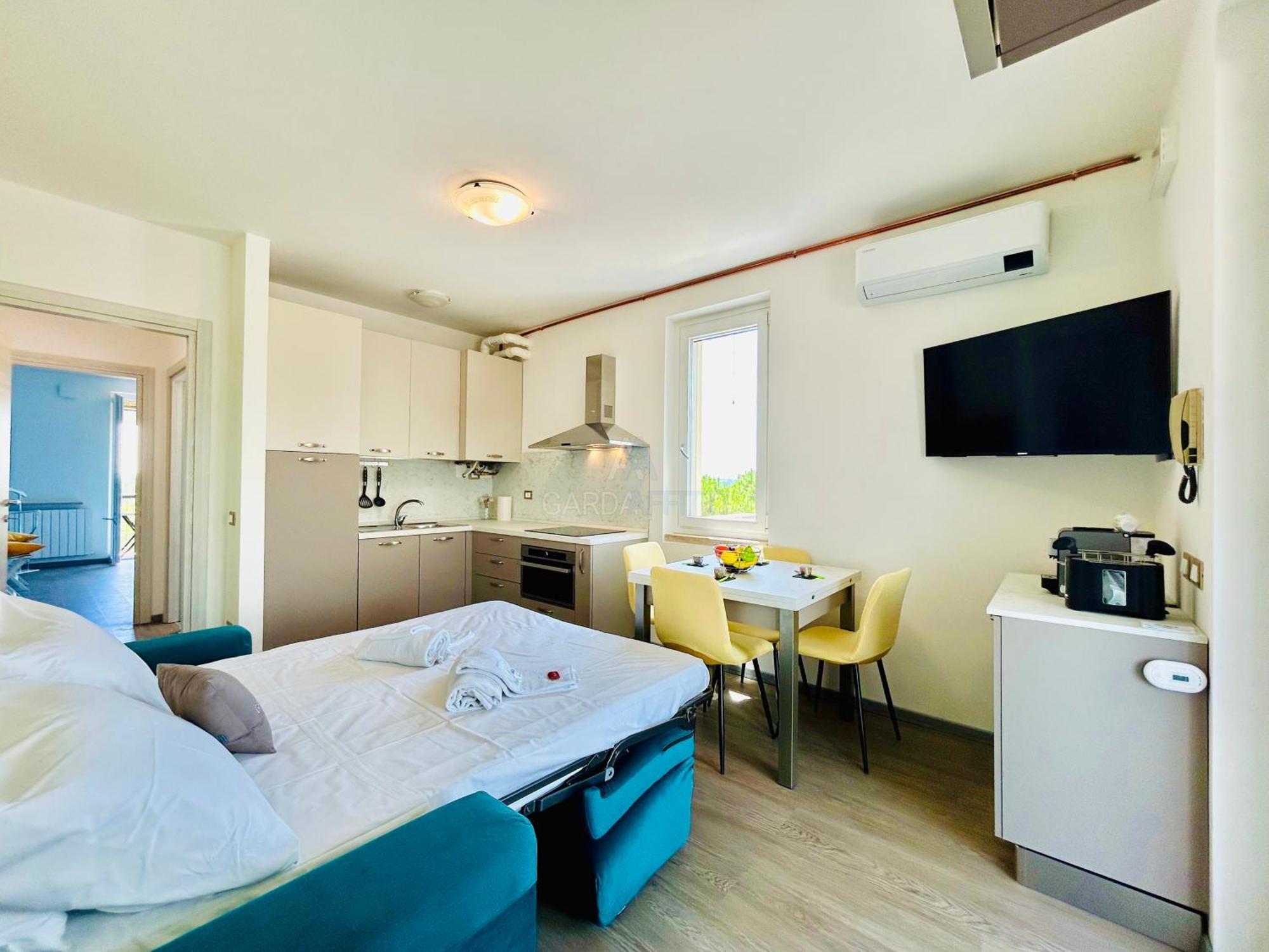 Ossidiana Apartment - Vista Lago - Centrico Sirmione Dış mekan fotoğraf